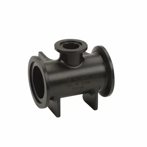 Banjo 2 in. Full Port Flanged Tee x 1 in. Flanged Tee