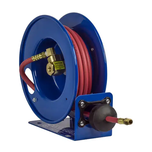 Coxreels LG Series Lightweight Air Hose Reel - Reel & Hose - 1/4 in. x 25 ft.