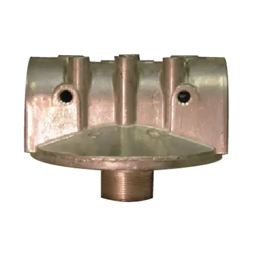 Cim-Tek 50027 1 1/2 in. NPT Aluminum Single Adapter for 40 and 800 Series Filters