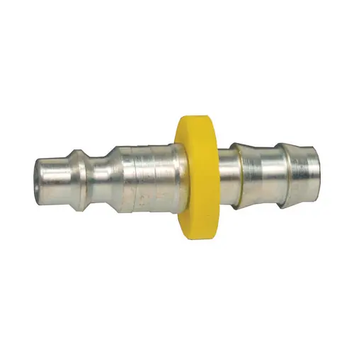 Dixon Air Chief Steel Industrial Quick-Connect Plug 3/8 in. Push-On Hose Barb x 1/4 in. Body