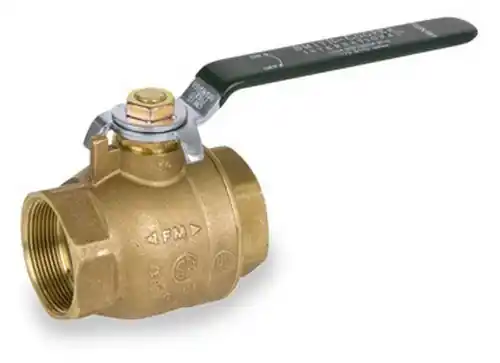 Smith Cooper 1 1/4 in. NPT Threaded Lead-Free Brass Ball Valve - Full Port