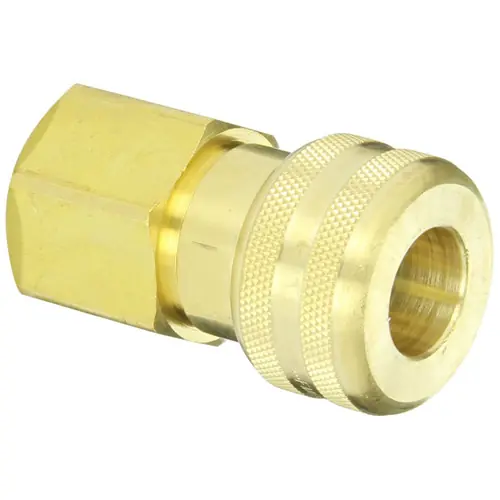 Dixon Air Chief Brass Industrial Auto Coupler 1 in. Female NPT x 3/4 in. Body Size