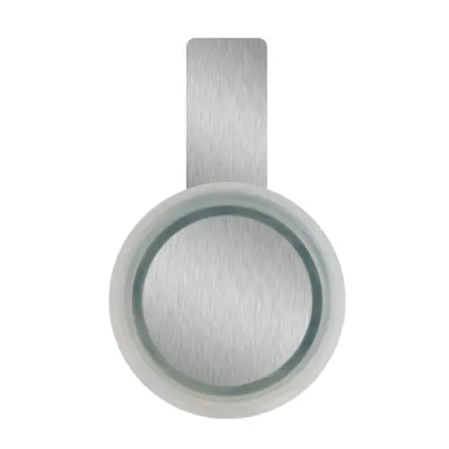 Rubber Fab 1 in. Tabbed Style Platinum Silicone Tri-Clamp® Orifice Plate Gaskets