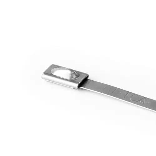 HellermannTyton MBT Series 316SS Cable Ties - 200 Lbs Tensile Strength - 7.9" - 2" - 100/PKG