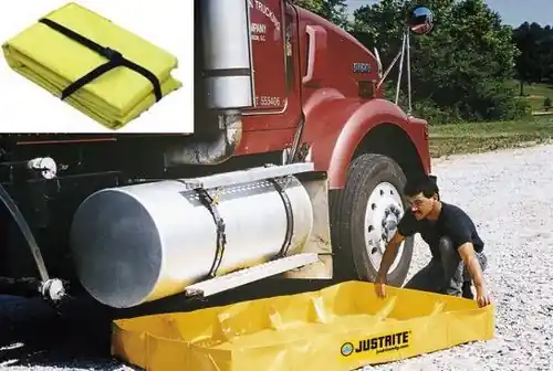 Justrite QuickBerm Lite - 398 Gallons - 8 ft x 10 ft x 8 in
