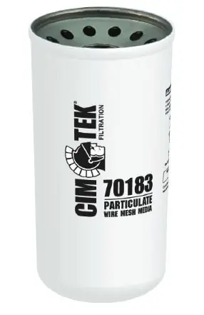 Cim-Tek 40 Series Spin-on Filter - Wire Mesh Media 144 Micron - 70183