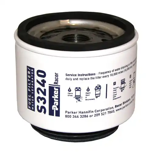 Racor M18 Marine Aquabloc Replacement Gasoline Filters - S3240