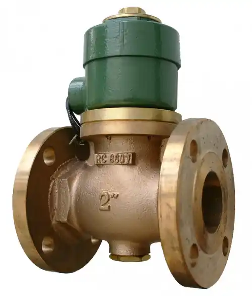 Morrison Bros. 710F Series 3 in. Flanged Anti Siphon Solenoid Valves w/ PTFE Seals