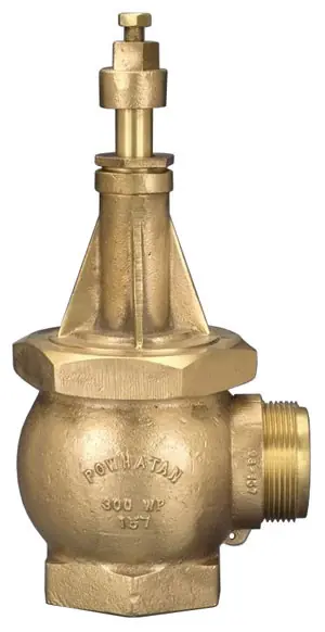 Dixon Powhatan 4 in. NPT x 2 1/2 in. NH Wharf Hydrant
