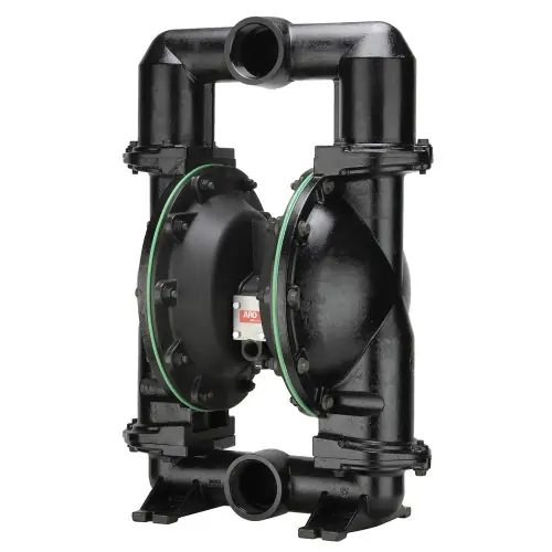 ARO PRO Metallic Series 3 in. NPTF Aluminum Air Diaphragm Pump w/ PTFE with Santoprene Backup Diaphragms, PTFE Balls & Aluminum Seats
