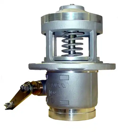 Emco Wheaton F7010 & F7011 4 in. Grooved Straight Mechanical Emergency Valve w/ FKM Seal