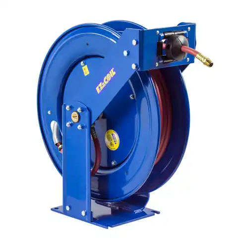 Coxreels EZ-T Series Supreme Duty Truck Mount Oil Hose Reel - Reel & Hose - 3/8 in. x 50 ft.