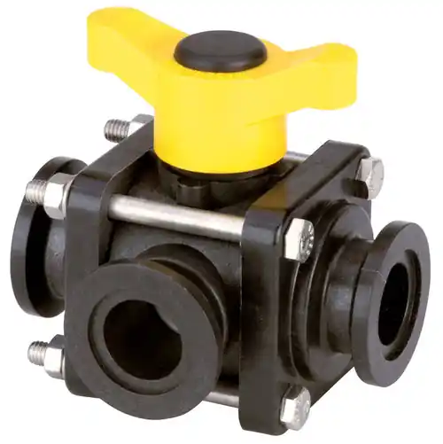 Banjo 1 in. Flange 4 Bolt Side Load Manifold Valve