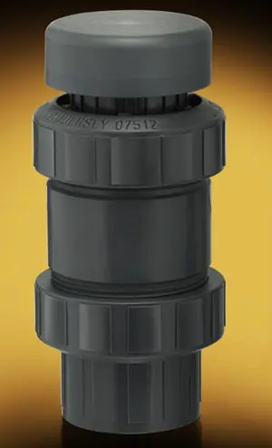 Plast-O-Matic Series VBS 2 in. Self-Closing PVC Vacuum Breakers w/ FKM Seals