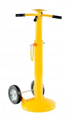 Vestil Trailer Stabilizing Jack - Manual w/ 8 in. Wheels