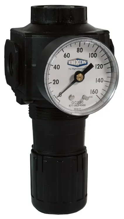 Dixon Series 1 R74 1/2 in. Standard Regulator With Gauge