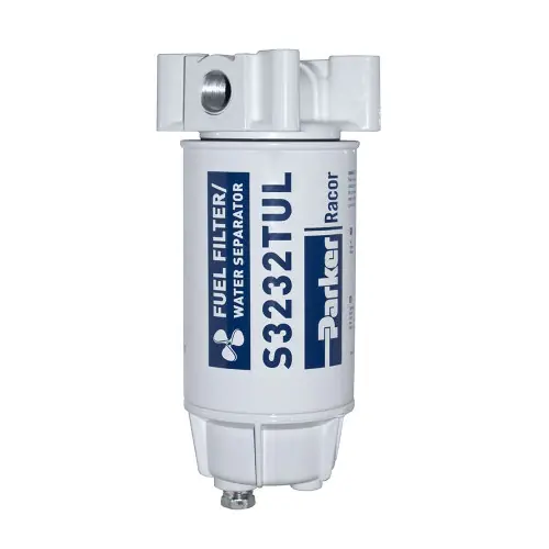 Racor Aquabloc Marine 3/8 in. 120 GPH Spin-On Gasoline Filter Assembly - S3232TUL