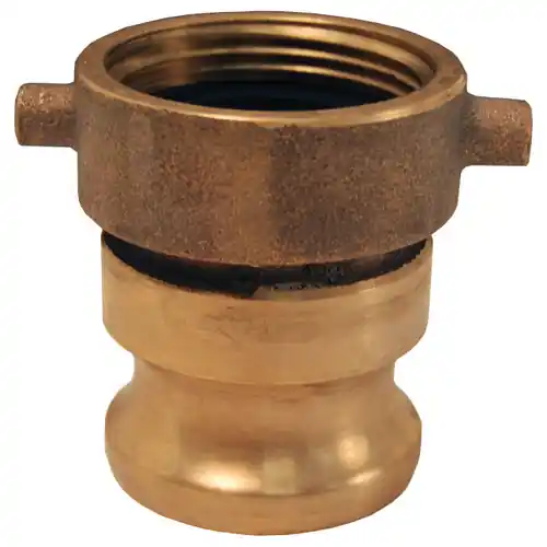 Dixon 2 1/2 in. FNST x 2 1/2 in. Brass Hydrant Adapter