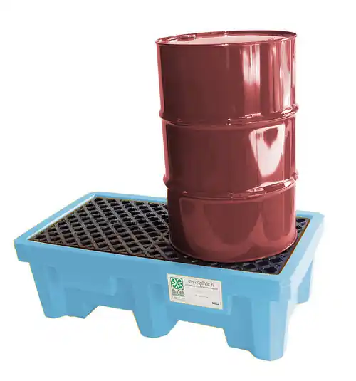 UltraTech International Fluorinated 2 Drum Spill Pallet
