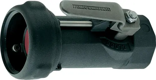 Emco Wheaton 2 in. Female NPT Dry-Break Straight Coupler w/ FKM Seals