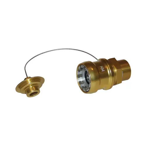 Dixon FloMAX 3/4" NPT Hydraulic Oil Gold Nozzle - 3/4" NPT - Hydraulic Nozzle