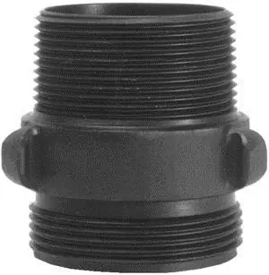 Dixon Powhatan 2.5 in. NPT x 2.5 in. NH(NST) Rocker Lug Aluminum Double Male Adapters