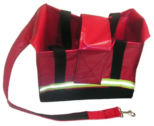 343 Fire HP-100  High Rise Tool Pack, Red