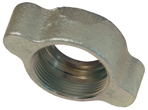 Dixon GJ Boss Ground Joint Seal Wing Nuts - 3/8 in. Stem Size x Female Wing Nut Thread