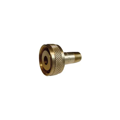 Marshall Excelsior LP Gas 1 3/4 in. Female Acme x 1 in. MNPT Filler Coupling, Brass Nut