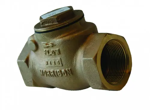 Morrison Bros. 246 Series 3 in. NPT Threaded Swing Check Valve w/ 25 PSI Relief