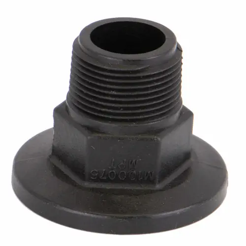 Banjo Poly 1 in. Standard Port Flange x 3/4 in. Male Thread Fitting
