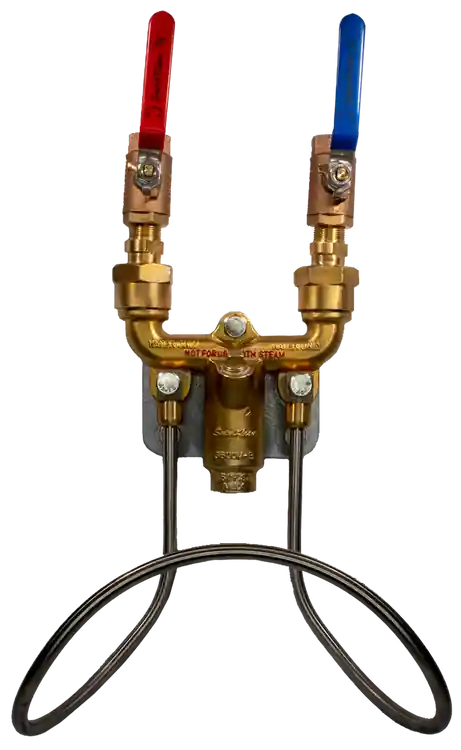 SuperKlean 3600BM Series Ball Valves Hot & Cold Water Mixing Unit - Brass