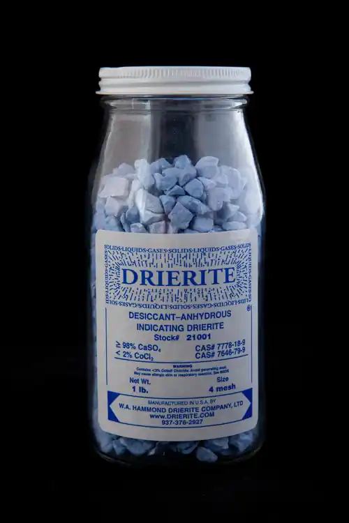 Drierite Company Storage Tank Vent Drier - Replacement Indicating Desiccant, 4 Mesh, 1 lb Bottle