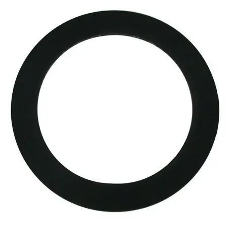 Dixon 5 in. FKM Railroad Tank Car Gasket - 1/8 in. Thick