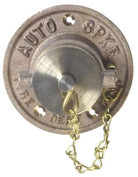 Dixon Single Inlet Cast Brass Connection 2 1/2 in. Female NST x 2 1/2 in. Female NPT