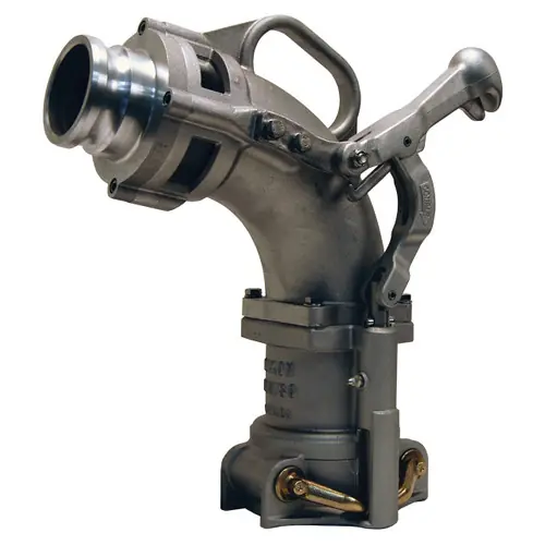 Dixon Bayco Self-Locking Drop Elbow w/ 3 in. Adapter - 17 3/4 in. H
