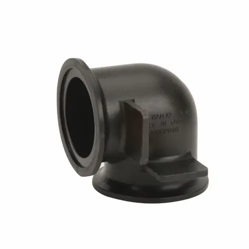 Banjo 3 in. x 3 in. 90° Full Port Flange Coupling
