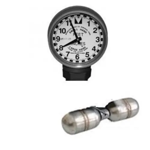 Morrison Bros. 2 in. Male NPT 818T Clock Gauge For DEF w/ Standard Float