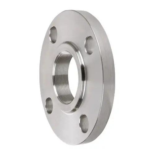 Smith Cooper 150# 316 Stainless Steel 1 1/2 in. Threaded Raised Face Flange w/ 4 Holes - Fig. S1016TH