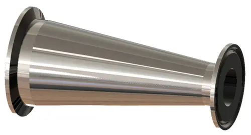 BioPharm 4 in. x 1 1/2 in. Triclamp Concentric Reducers w/ PM-SF4-Ra15 Finish