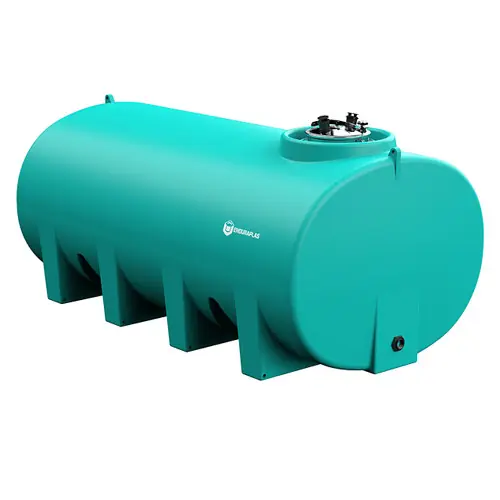 Enduraplas 1600 Gal Free Standing Horizontal Transport Tank - Polyethylene