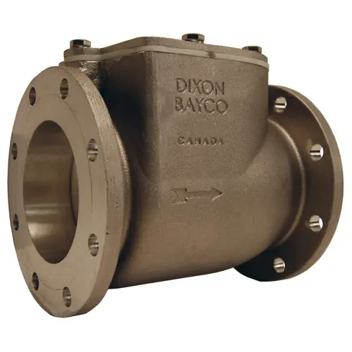 Dixon Bayco 4040 Series 4 in. Round TTMA High Flow Swing Check Valves w/ Silicone Seal