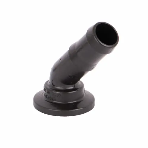 Banjo 1 in. Flange x 1 in. Hose Barb with 45° Elbow