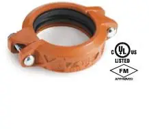 Smith Cooper 4 in. Standard Weight Rigid Coupling w/ C Gasket - Fig. 65SR