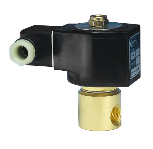 Jefferson Valves 1327 Series 2-Way Brass Explosion Proof Solenoid Valves - Normally Closed - 2.25 mm, 120/60V AC Voltage
