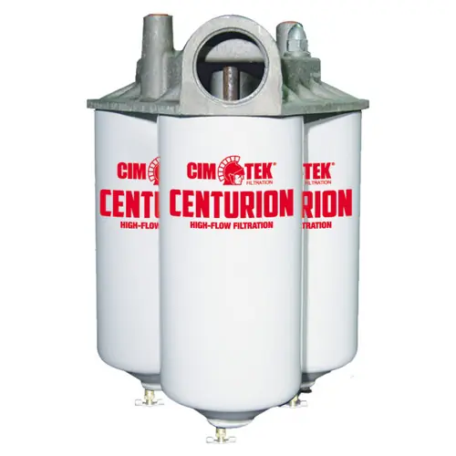 Cim-Tek 40020 Centurion Series Commercial Fuel Filter Housing - Triple, 3 Elements