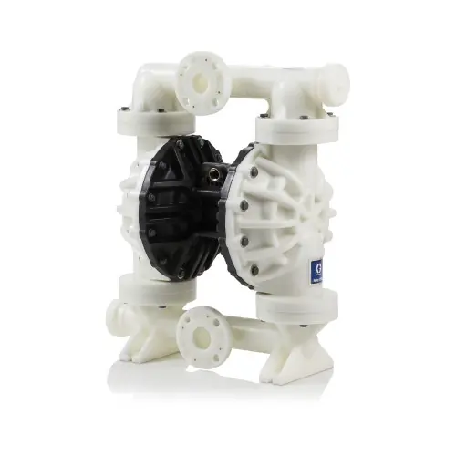 Graco Husky 1050 1 in. Flange Polypropylene Air Diaphragm Pump w/ Santoprene Diaphragms & Balls, Polypropylene Seats