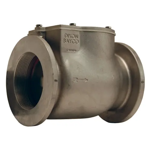 Dixon Bayco 4040 Series 4 in. Female NPT High Flow Swing Check Valves w/ Silicone Seal