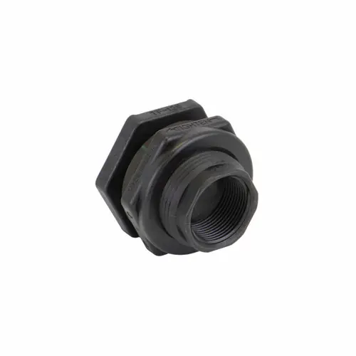 Banjo 1 1/4 in. Poly Bulkhead FKM (FKM) Tank Fitting