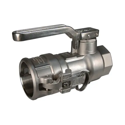 Dixon Stainless Steel Dry Disconnect 2 1/2 in. Coupler x 2 in. Female NPT - EPDM Seal